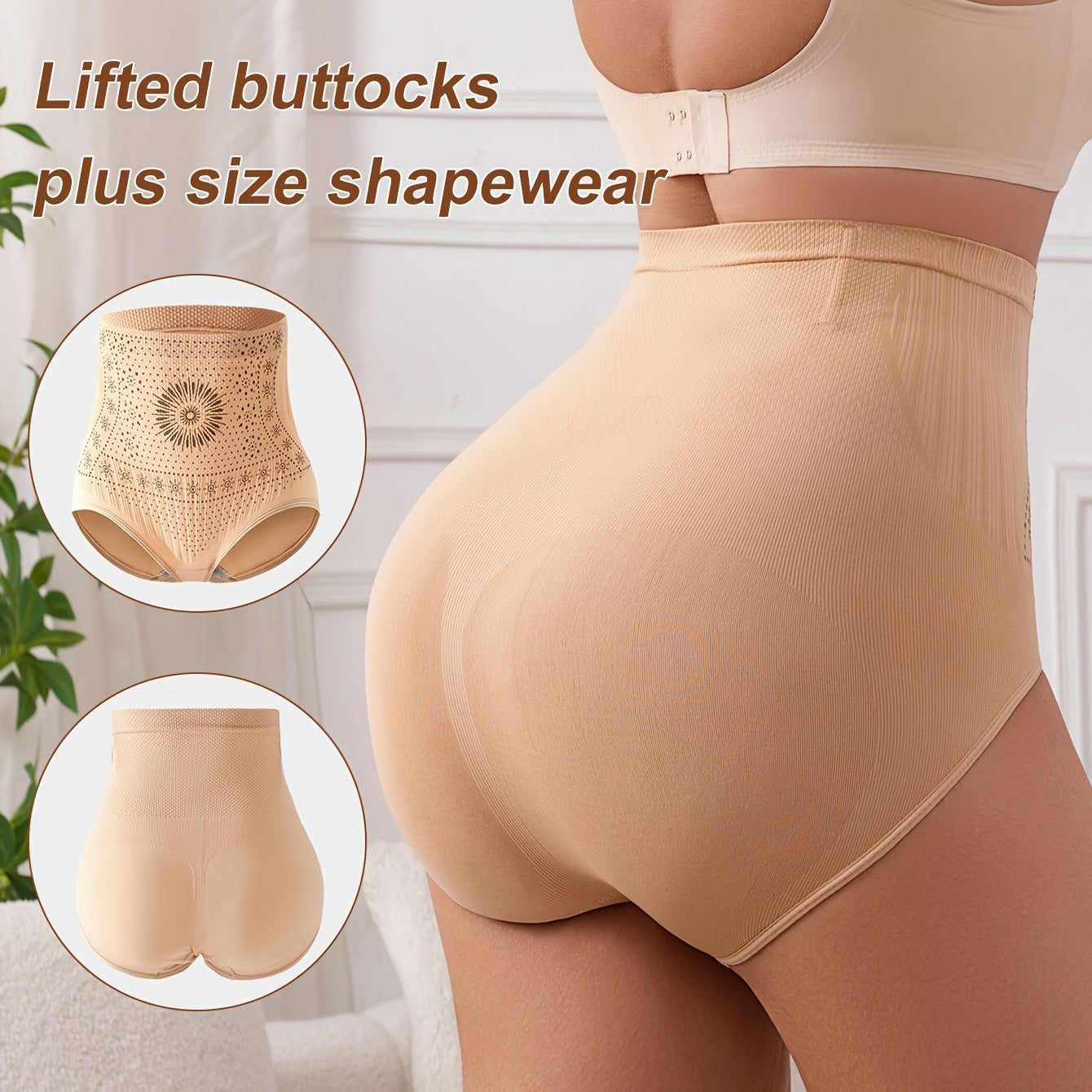 🌸Buy 3 Get 3 Free🌸-4-in-1 🔥Shaping and Fat-Burning Microfiber Shorts Secondary image