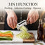 3-in-1 vegetable slicer and peeler – a kitchen essential!🔪