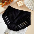 🌸Buy 1 Get 2 Free🌸-4-in-1 🔥Breathe Fit Lace High-Waist Briefs – Summer Tummy Control 💫