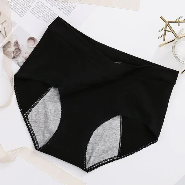 🩲 NOW! 🔥 High-Waisted Leak Proof Period Panties – Absorbent, breathable & odor-control – up to 3 tampons worth of protection – comfortable for all-day wear 🩸