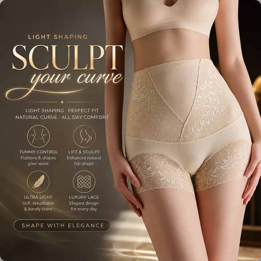 🔥Buy 1 get 2 free🔥2026 New-💫Women's high-stretch lace breathable belly cinching, buttock lifting and shaping pants