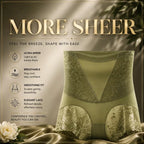 🔥Buy 1 get 2 free🔥2026 New-💫Women's high-stretch lace breathable belly cinching, buttock lifting and shaping pants