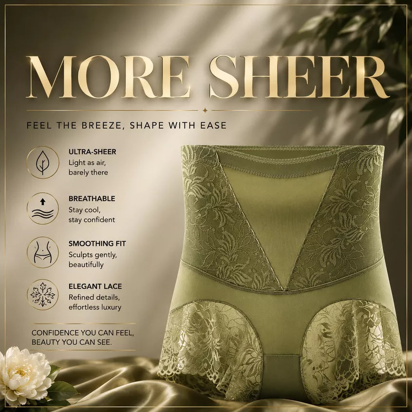 🔥Buy 1 get 2 free🔥2026 New-💫Women's high-stretch lace breathable belly cinching, buttock lifting and shaping pants