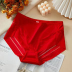 🌸Buy 1 Get 2 Free🌸-4-in-1 🔥Breathe Fit Lace High-Waist Briefs – Summer Tummy Control 💫