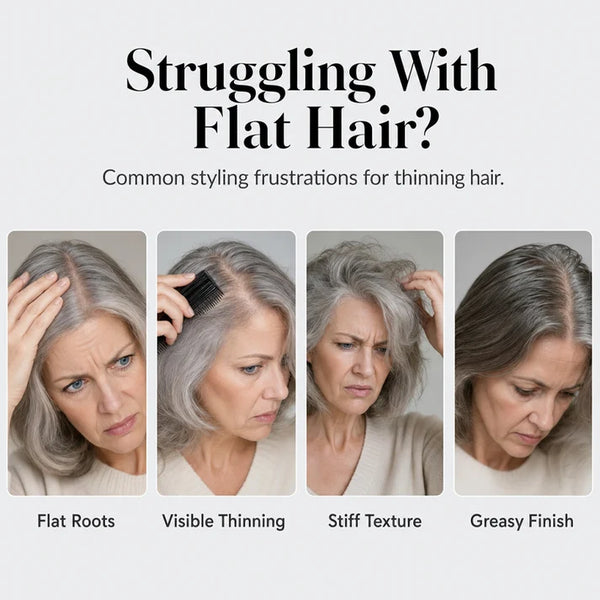 Fluffy Hair Shaping Spray Long Lasting Volumizing Mist with Peach Fragrance